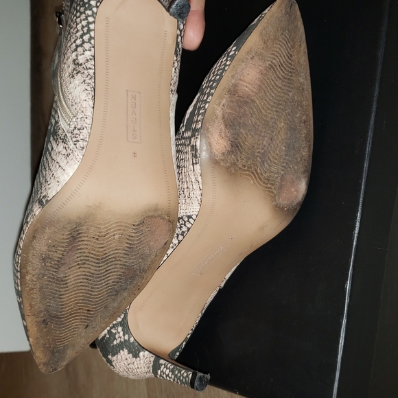 Steve Madden python print booties - Picture 5 of 5